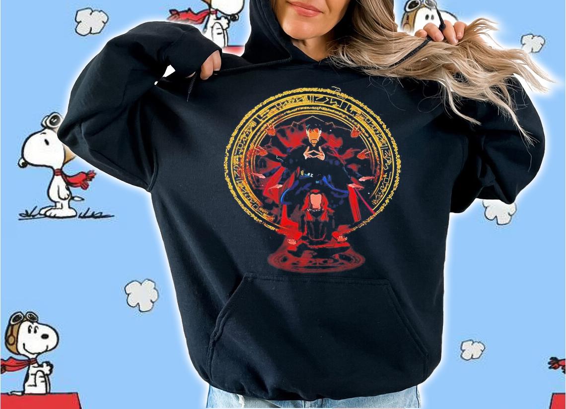 Multiverse Of Madness Doctor Strange And Scarlet Witch T-Shirt