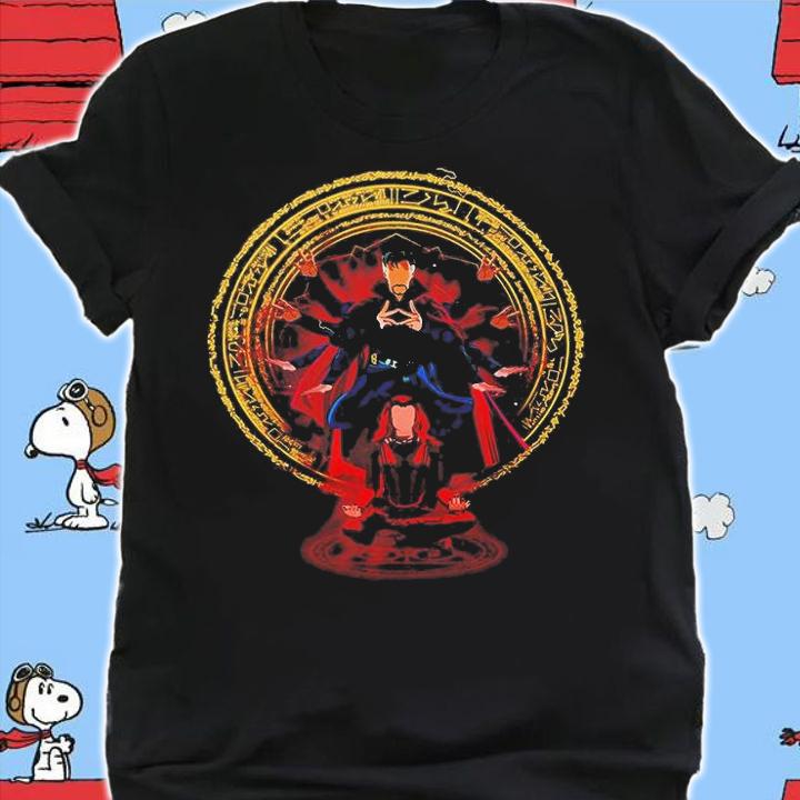 Multiverse Of Madness Doctor Strange And Scarlet Witch T-Shirt