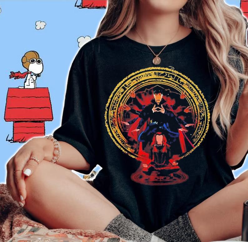 Multiverse Of Madness Doctor Strange And Scarlet Witch T-Shirt