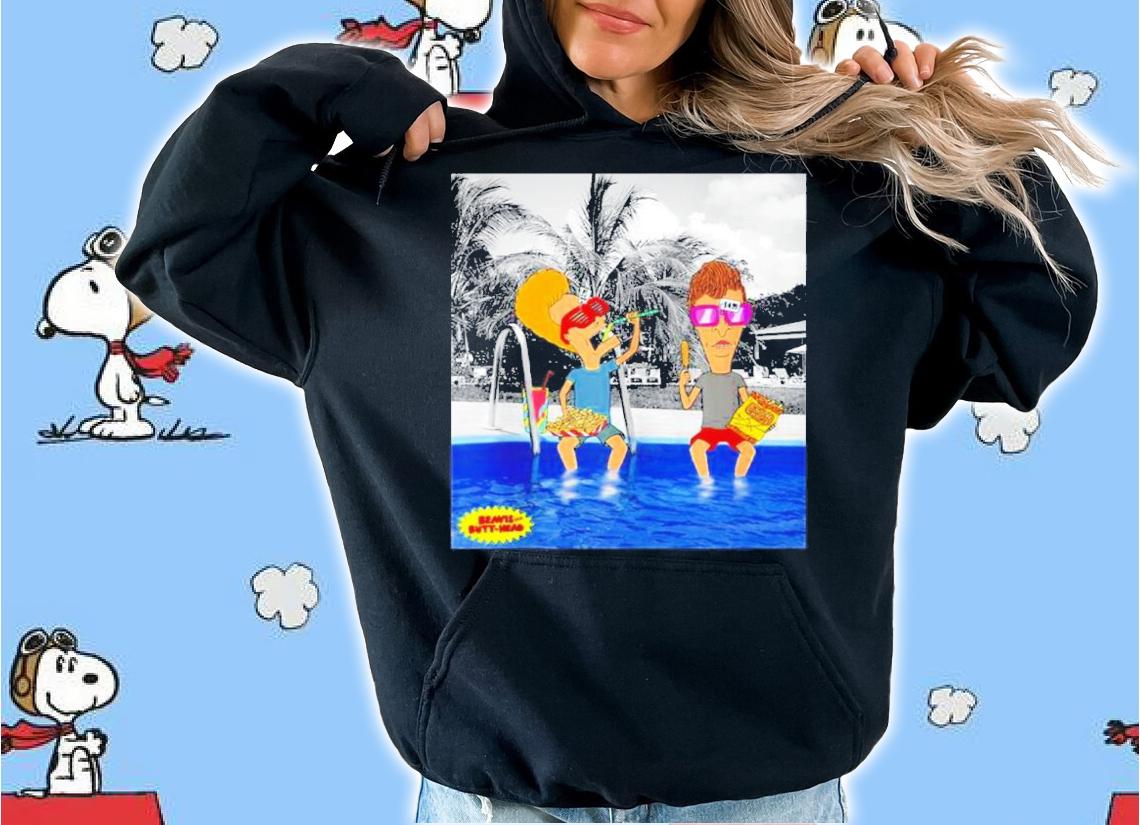 School Is For Learning Beavis And Butthead Summer Pool Shirt hoodie