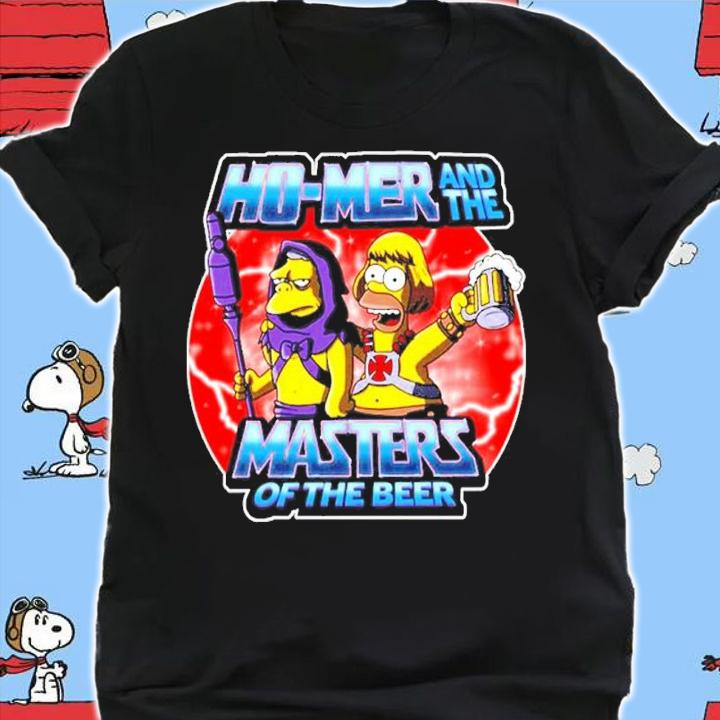 The Simpsons Homer And The Masters Of The Beer Shirt shirt