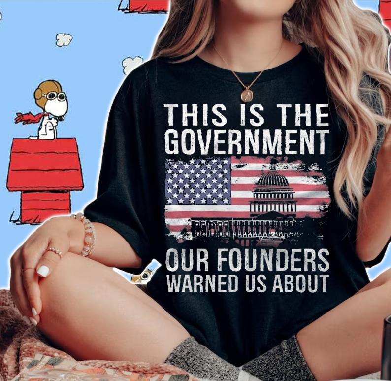 This Is The Government Our Founders Warned Us About Vintage T-Shirt