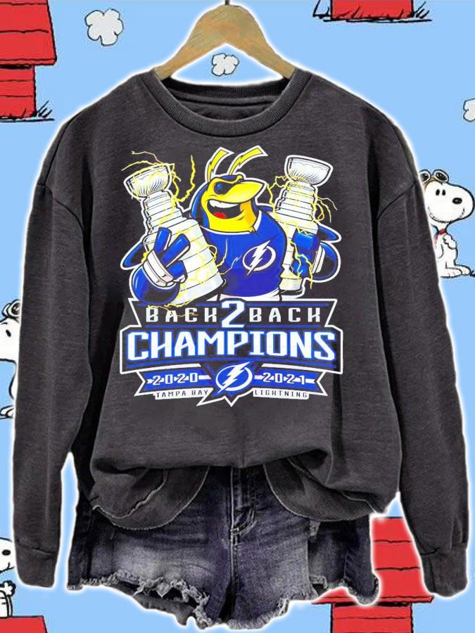 Back 2 back Champions 2020-2021 Tampa Bay Lightning shirt sweatshirt