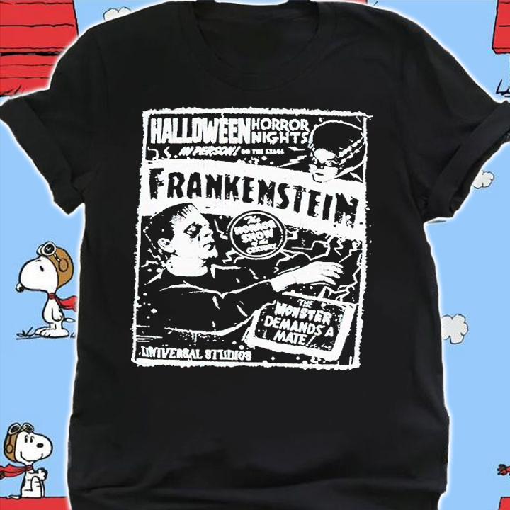 Halloween horror nights 2021 Frankenstein T-shirt shirt