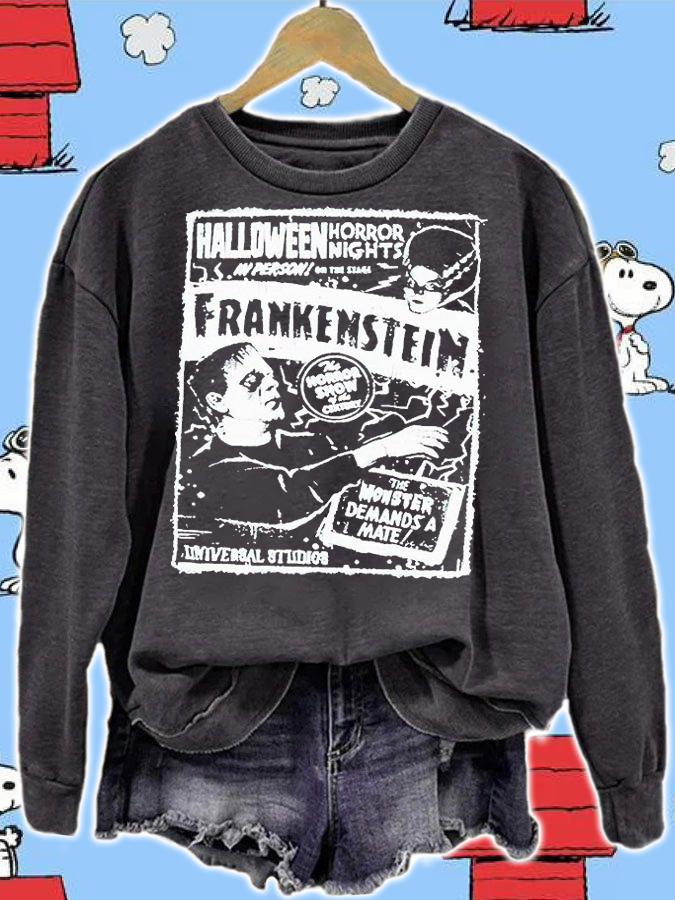 Halloween horror nights 2021 Frankenstein T-shirt sweatshirt