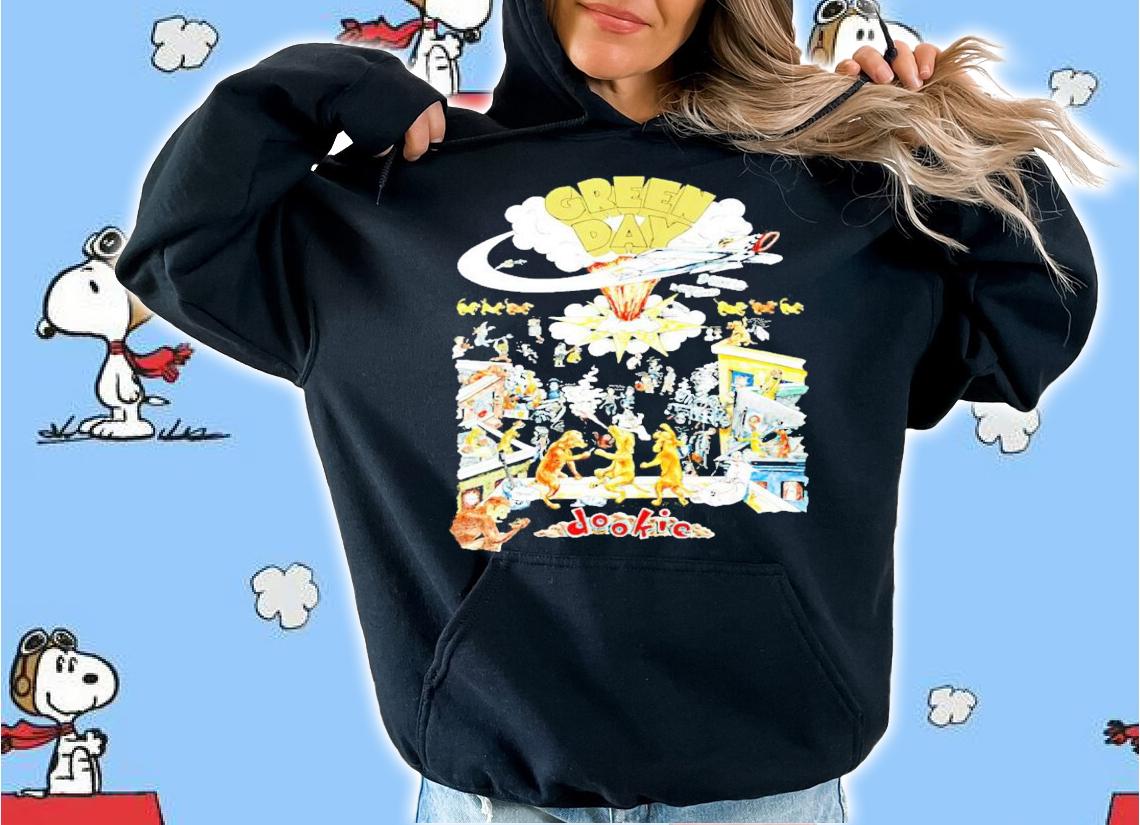 Green day dookie scene shirt hoodie
