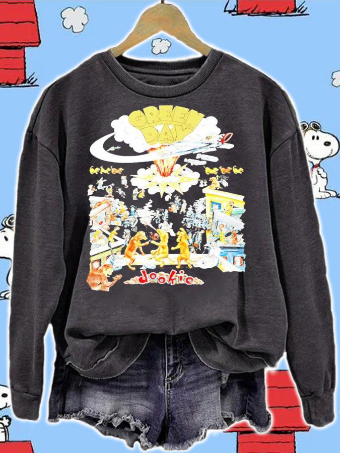 Green day dookie scene shirt sweatshirt