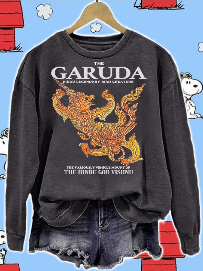 The Garuda hindu legendary bird creature the various vehicle mount of the hindu god vishnu shirt