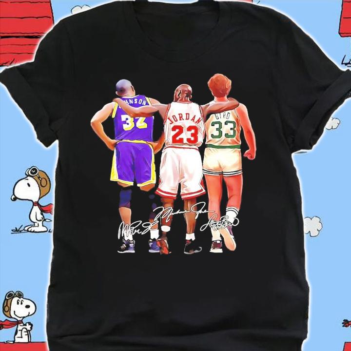 Johnson Jordan and Bird signature shirt shirt