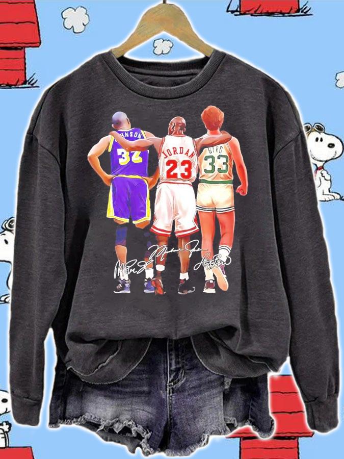 Johnson Jordan and Bird signature shirt sweatshirt