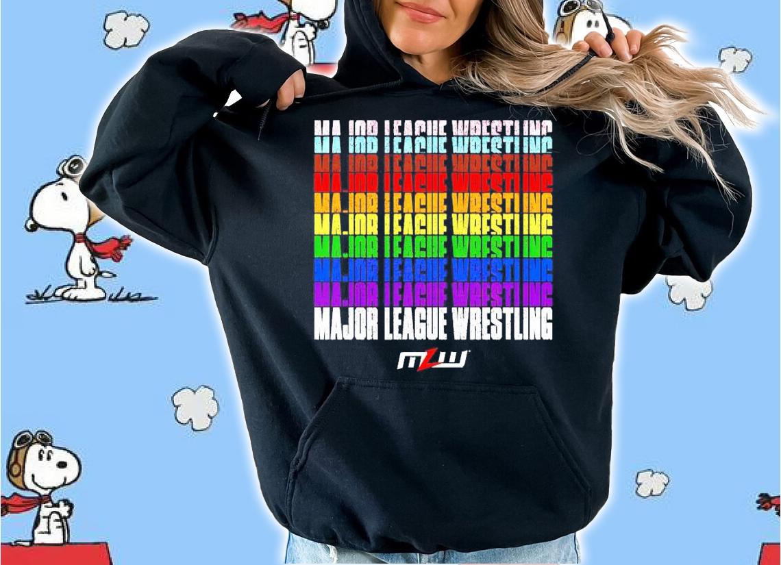 Major League Wrestling shirt hoodie