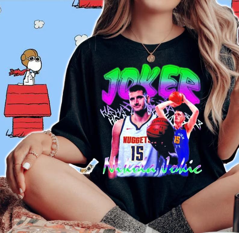 Nikola Jokic basketball shirt woman shirt