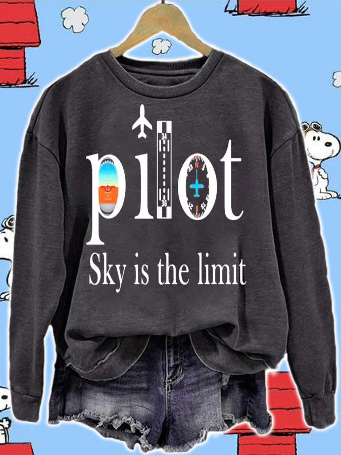 Pilot Sky Is The Limit shirt sweatshirt