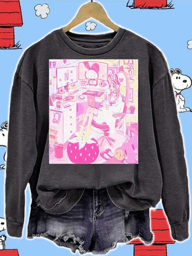 Strawberry and lavender for the win T-shirt sweatshirt