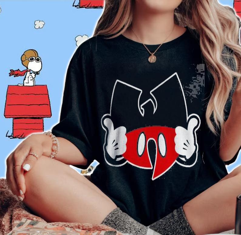 Wutang Clan Mickey Mouse Shirt woman shirt