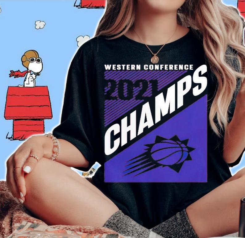 2021 Western Conference Champions Phoenix Suns 2021 shirt