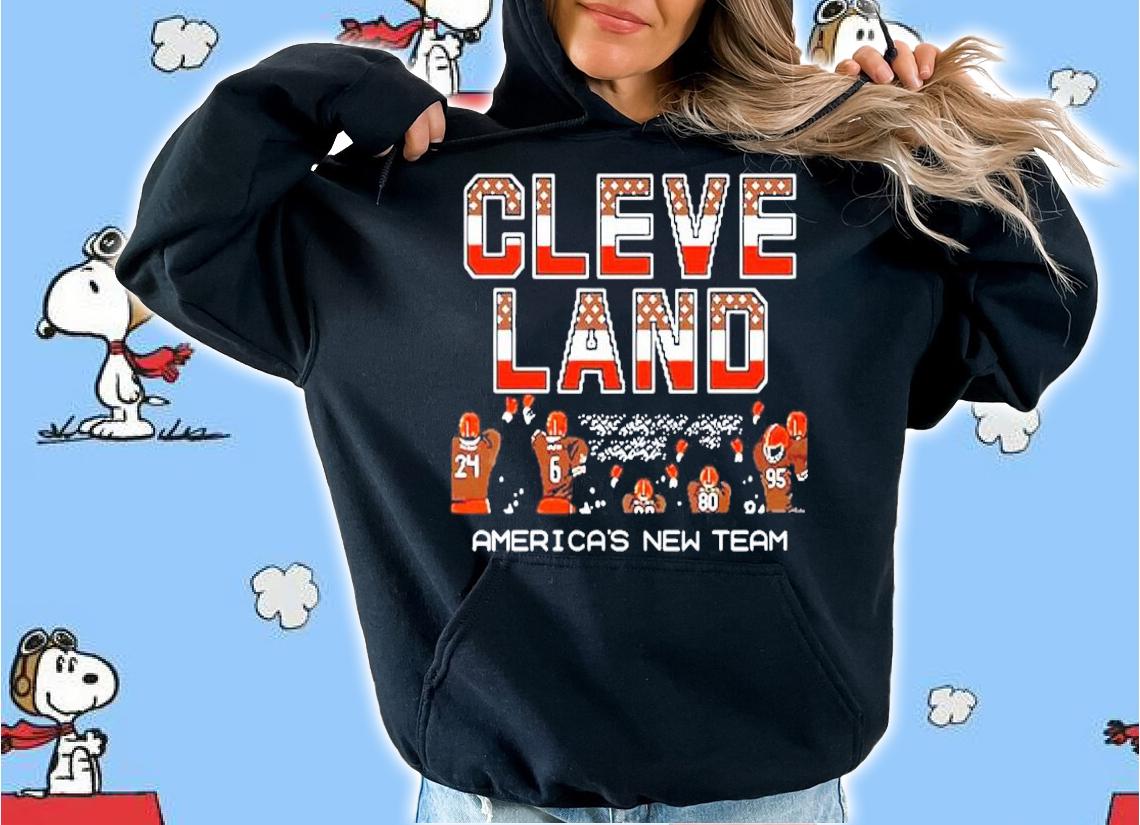 Cleveland America_s new team shirt hoodie