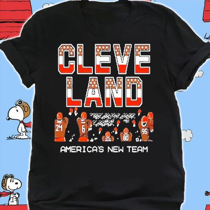 Cleveland America_s new team shirt shirt