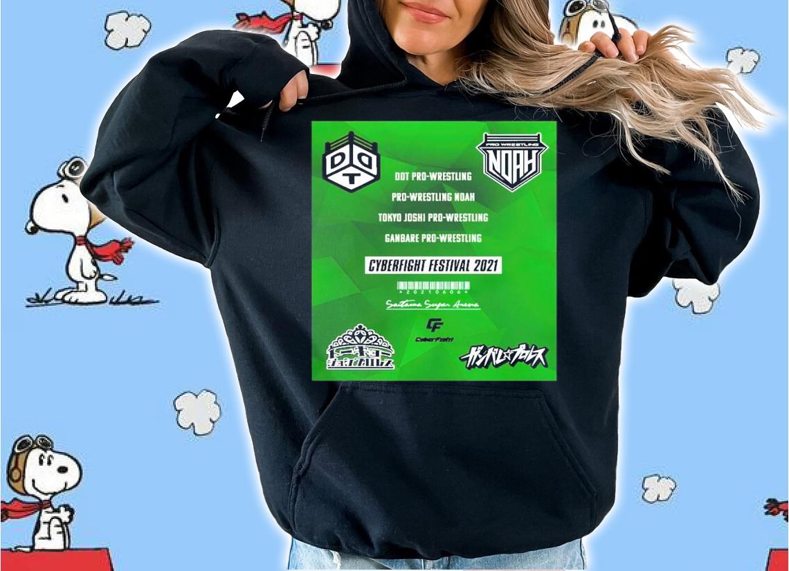 Dot pro-wrestling pro-wrestling noah Tokyo Joshi shirt hoodie