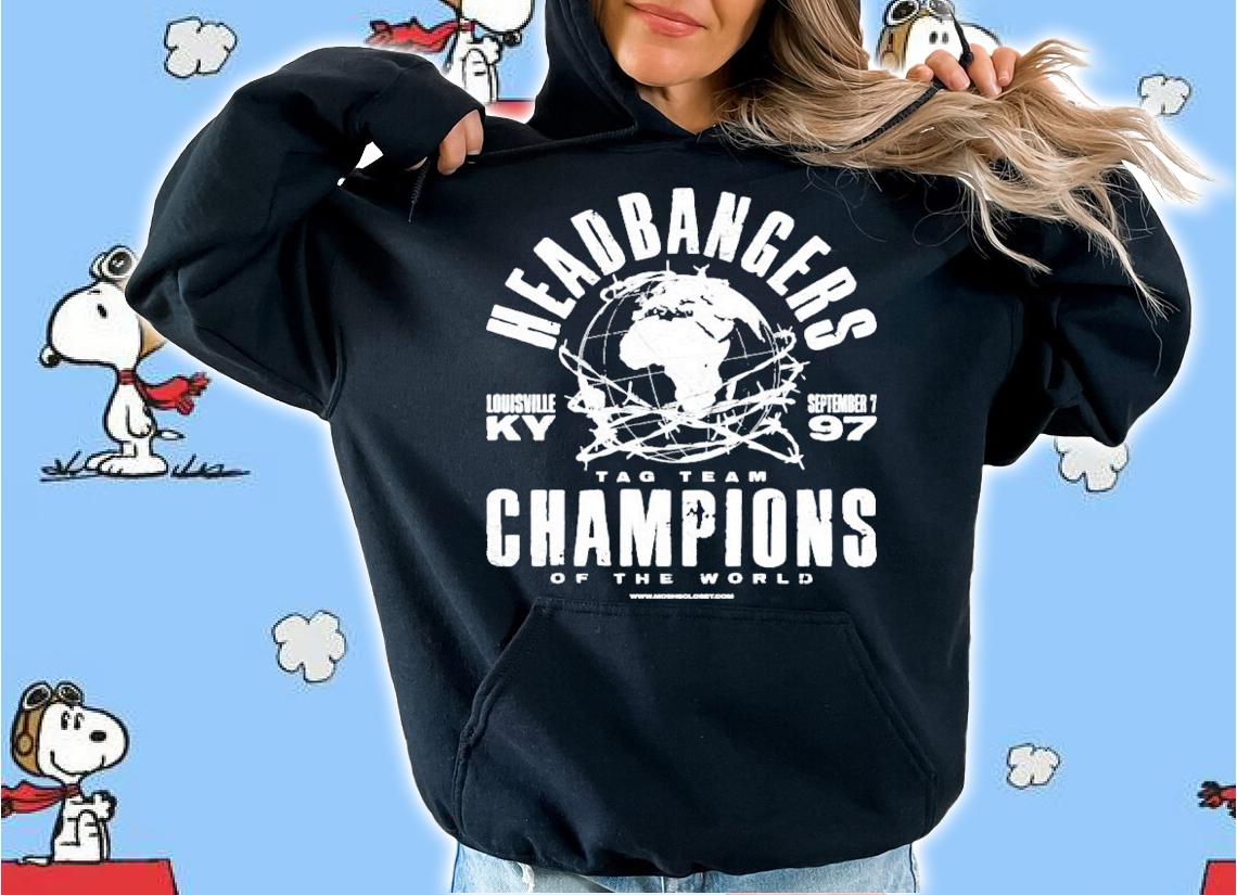 Headbangers World Champions shirt hoodie