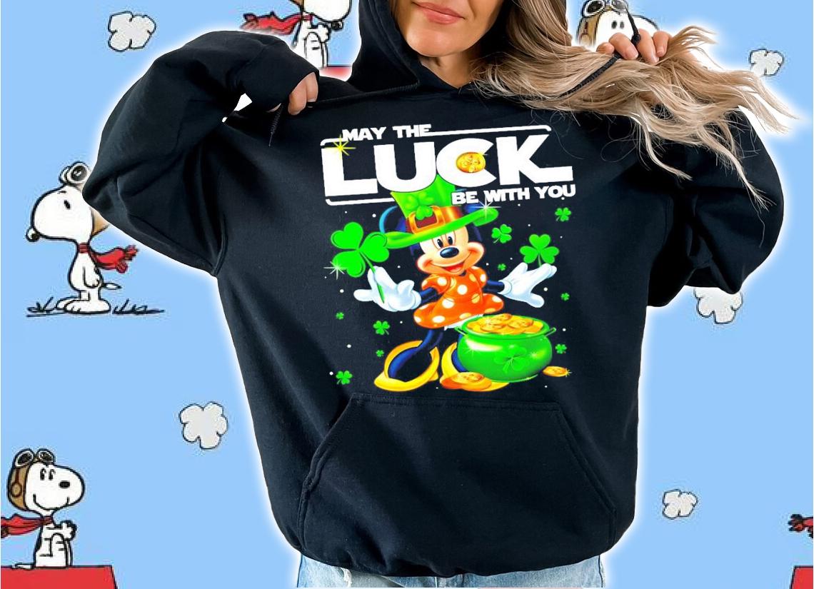 Minnie may the luck be with you St.Patrick's Day shirt