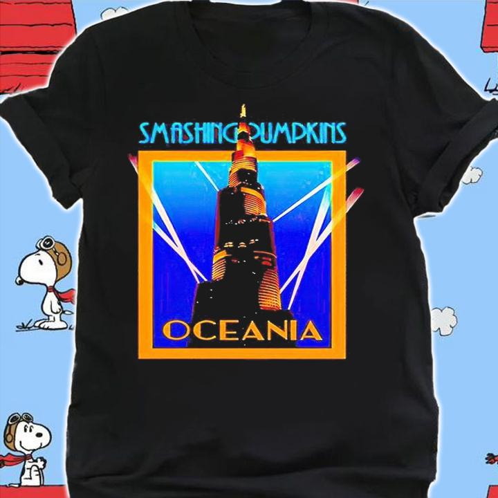 Oceania Tower smashing pumpkins T-shirt