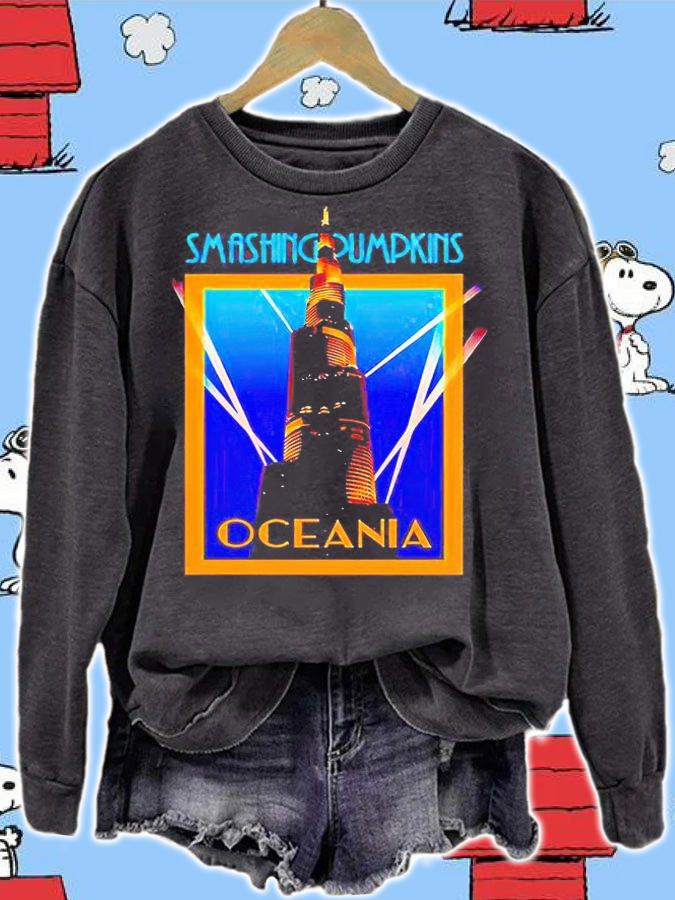 Oceania Tower smashing pumpkins T-shirt