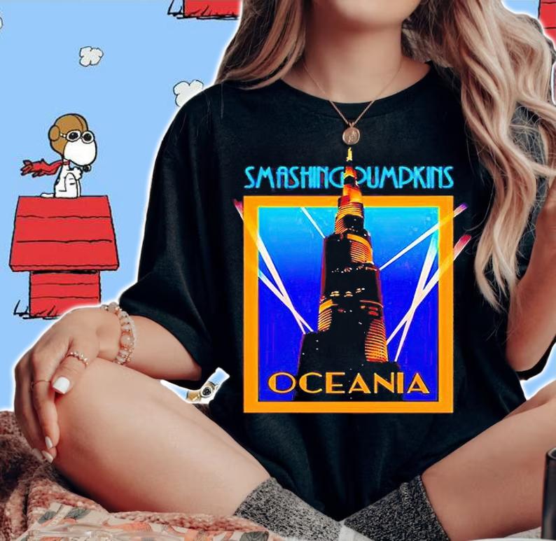 Oceania Tower smashing pumpkins T-shirt