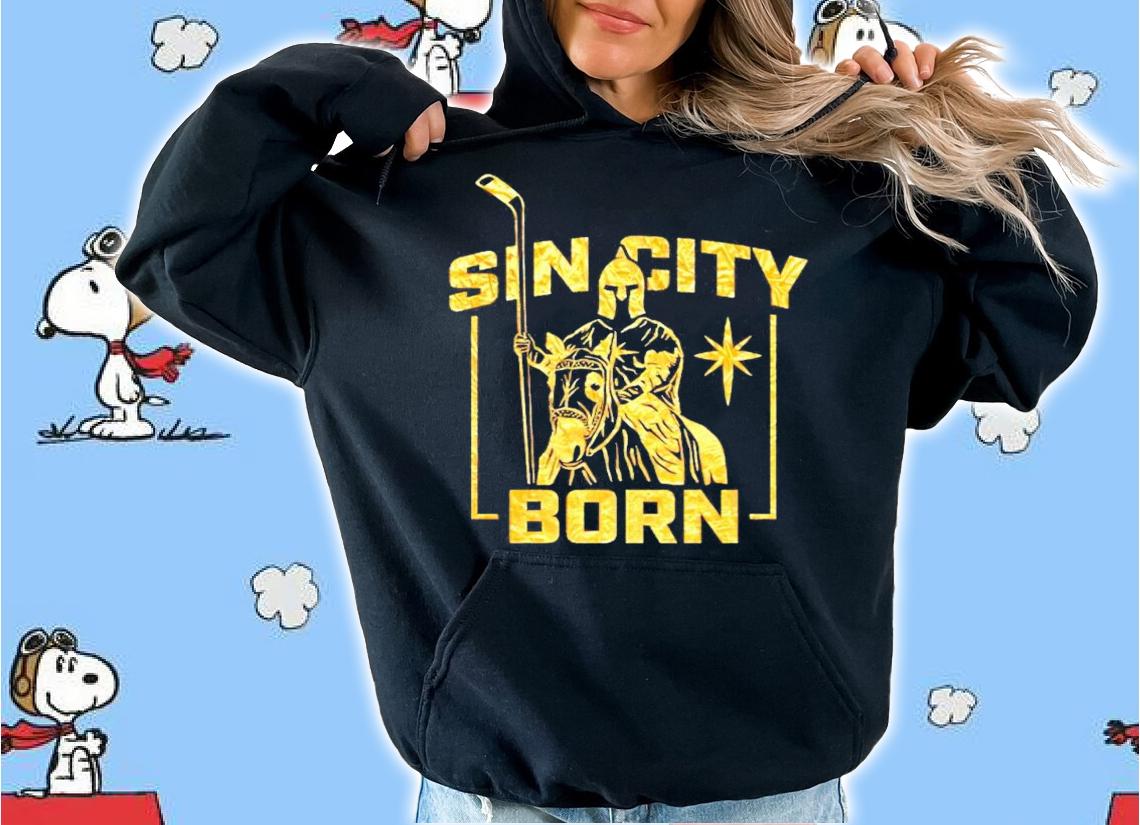 Sin city born Metallic shirt