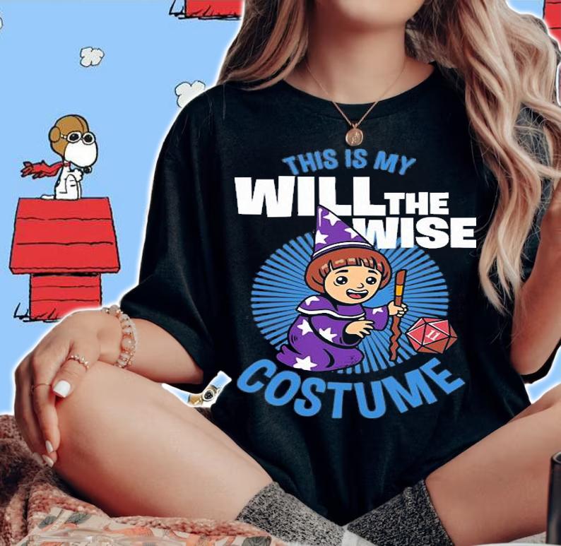 Stranger Things this is my Will the wise costume shirt woman shirt