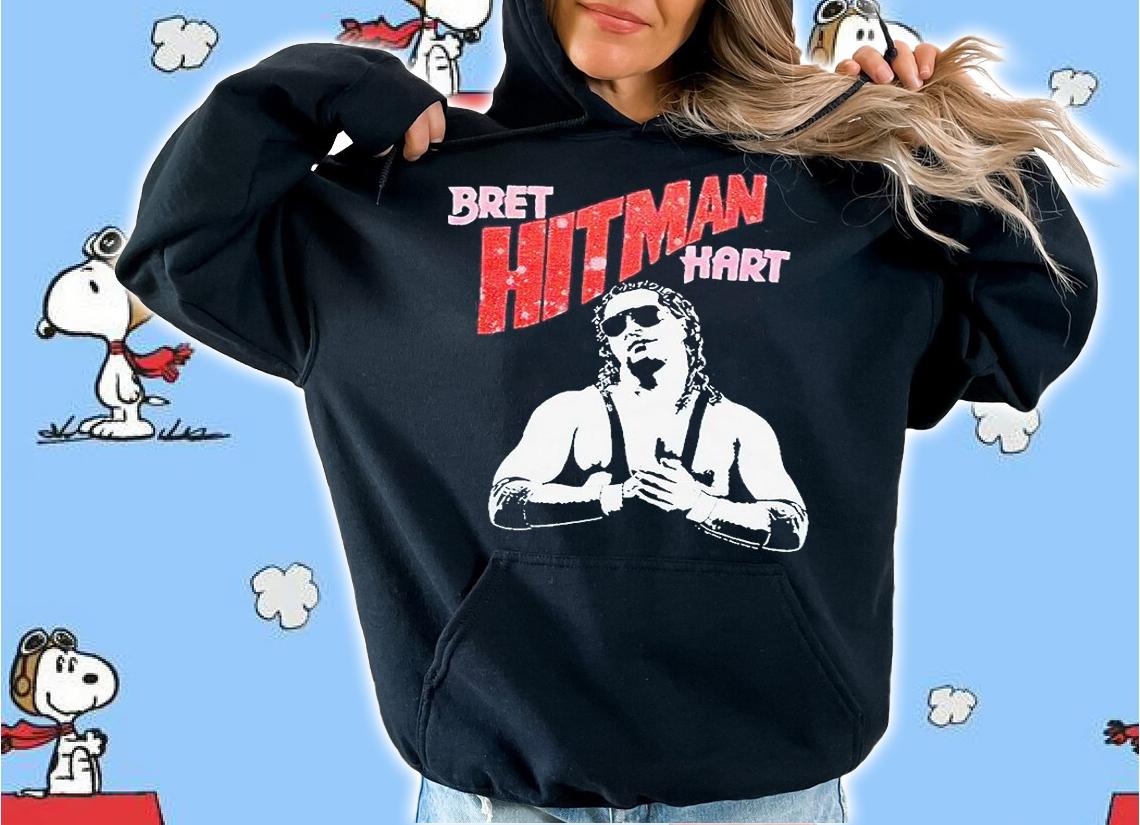 The Hitman Bret Hart T-shirt hoodie