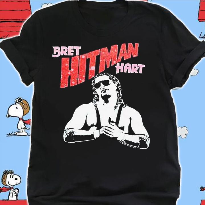 The Hitman Bret Hart T-shirt shirt