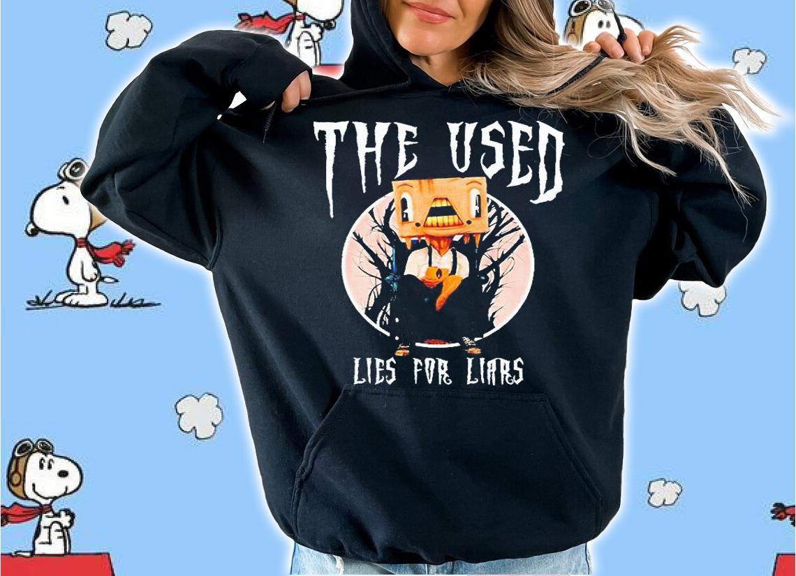 The Used lies for liars T-shirt hoodie