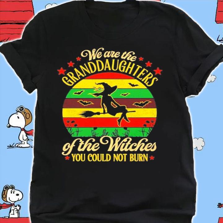 We are the granddaughters of the witches you could not burn vintage shirt