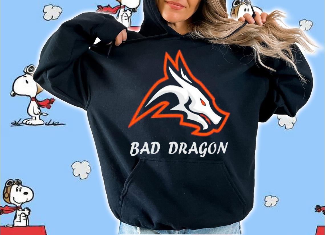 Bad Dragon logo Denver Broncos t-shirt hoodie