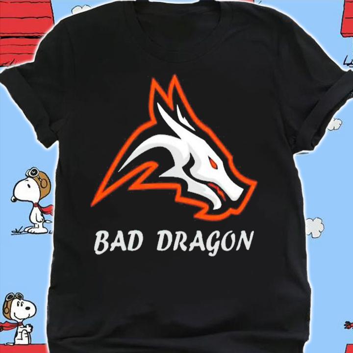 Bad Dragon logo Denver Broncos t-shirt shirt