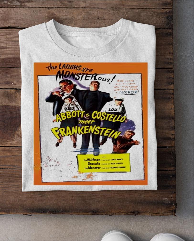 Abbott and Costello Meet Frankenstein shirt