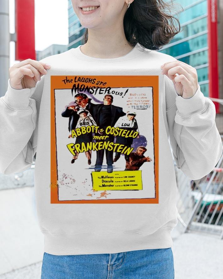 Abbott and Costello Meet Frankenstein shirt