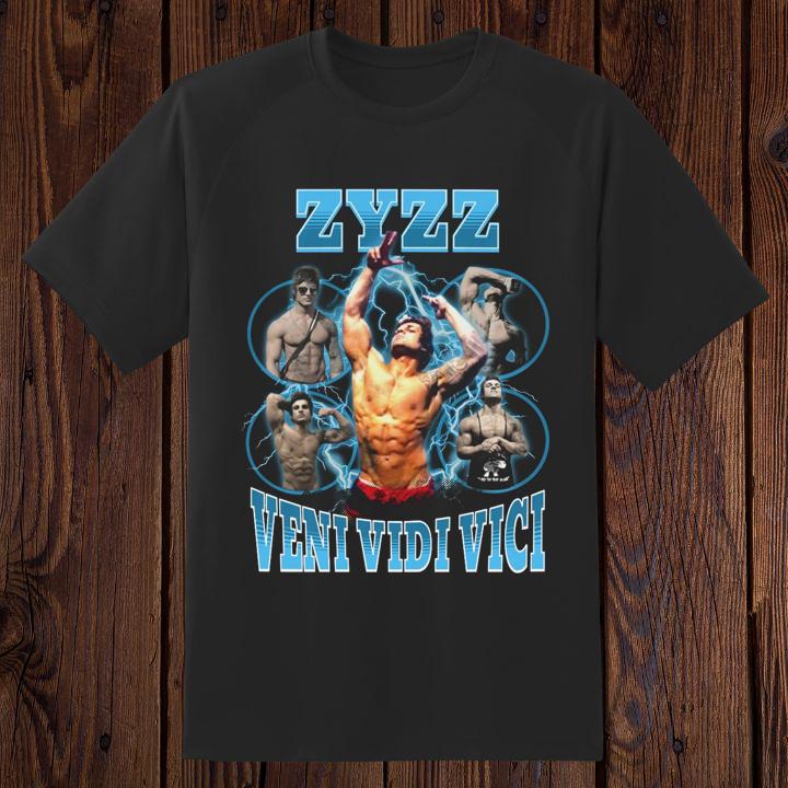 Get the Zyzz Veni Vidi Vici Inspired Gymshark T-Shirt – Ultimate Workout Gear