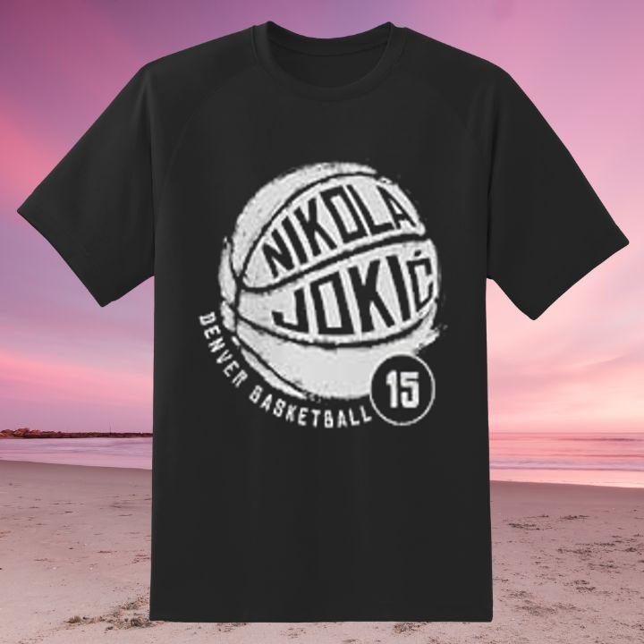 Premium Nikola Jokic Denver Nuggets Basketball 15 T-Shirt