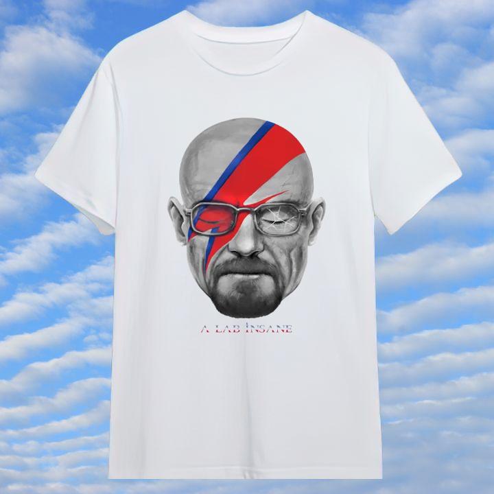 Walter White A Lab Insane David Bowie Breaking Bad Shirt