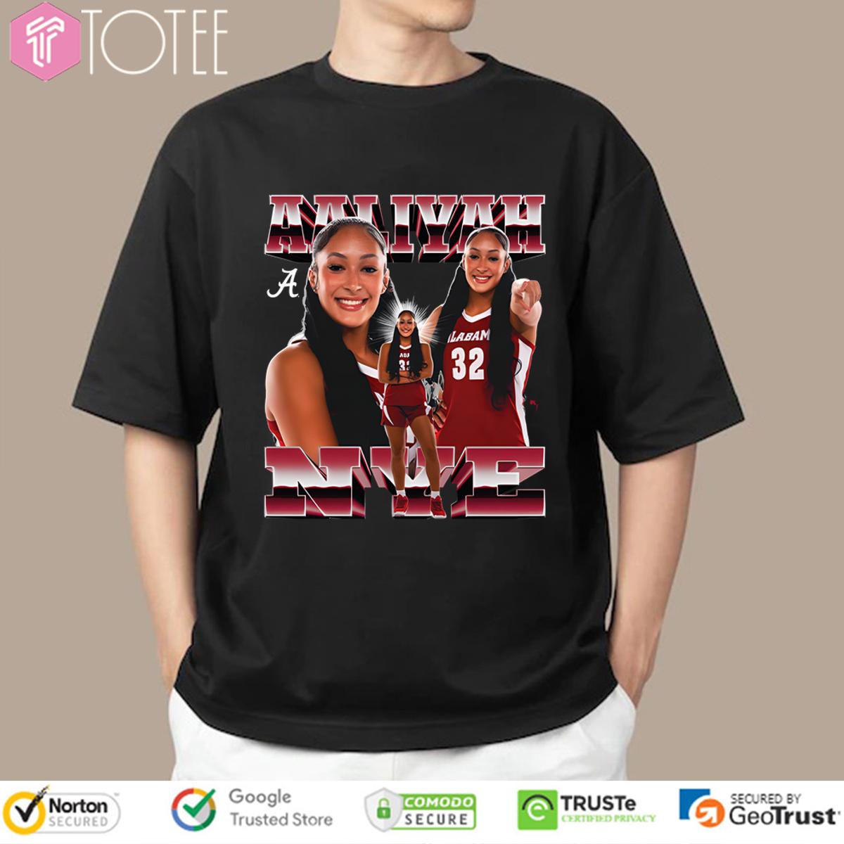 Aaliyah Nye Alabama Crimson Tide Womens Basketball Shirt
