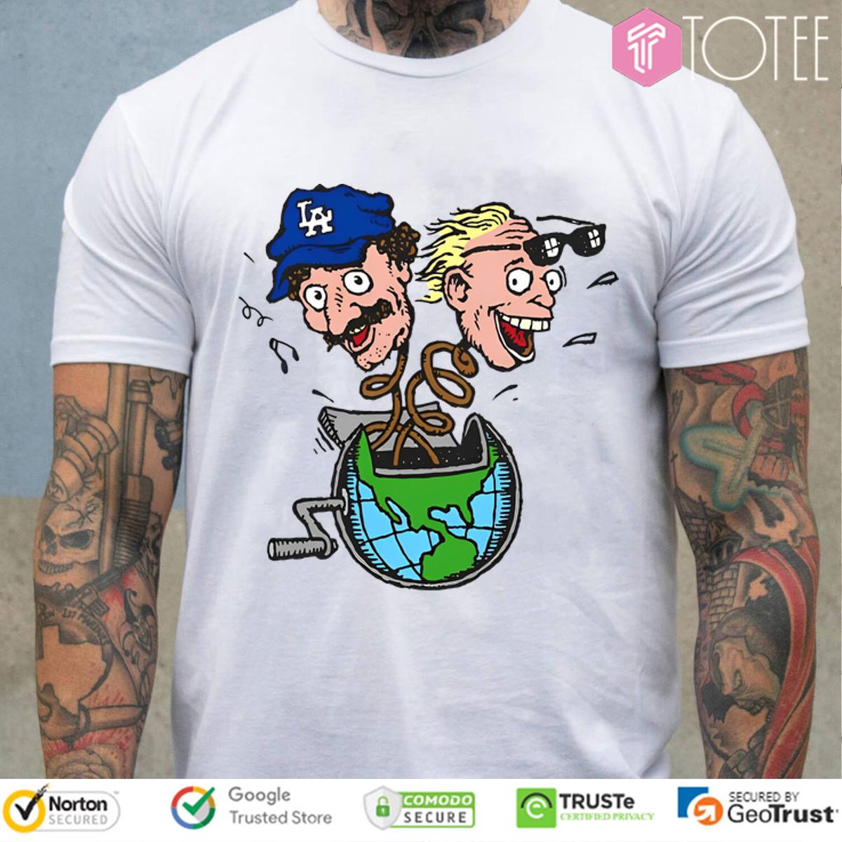 The Earth Bob And Tom T-Shirt