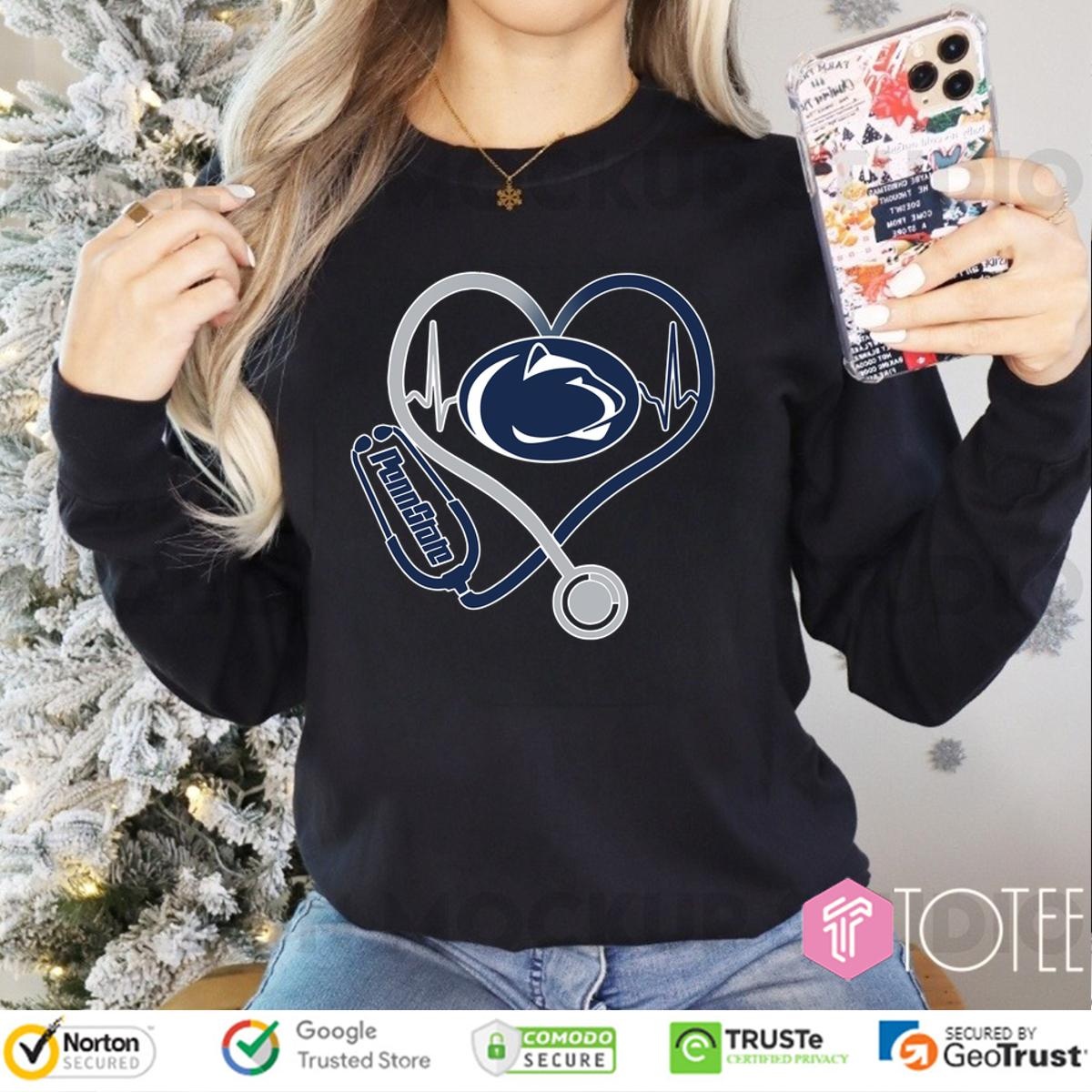 Penn State Nittany Lions Caring Hearts Nurses Long Sleeve