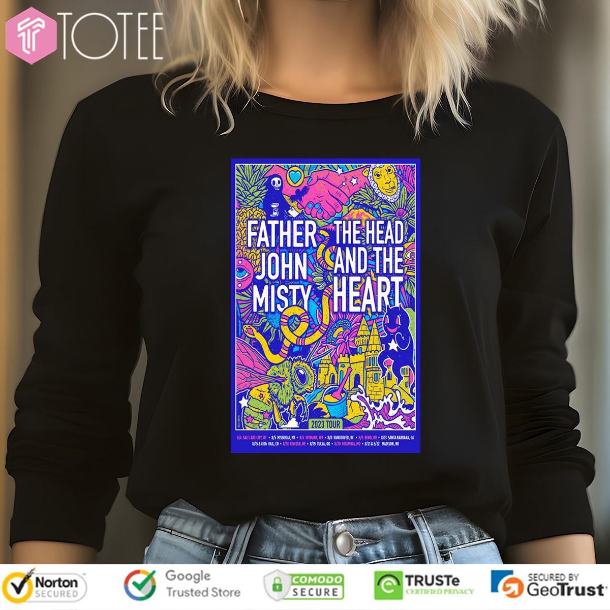 Father John Misty The Head And The Heart 2023 Tour Long Sleeve