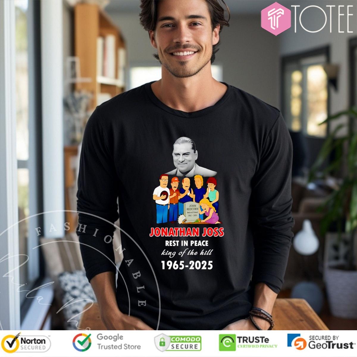 Rest In Peace Jonathan Joss 1965-2025 King Of The Hill Long Sleeve