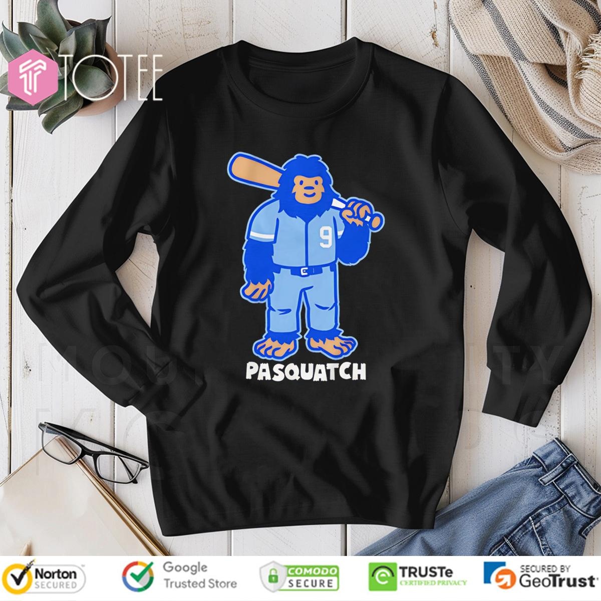 Pasquatch Parody Bigfoot Vinnie Pasquantino Kansas City Royals Long Sleeve