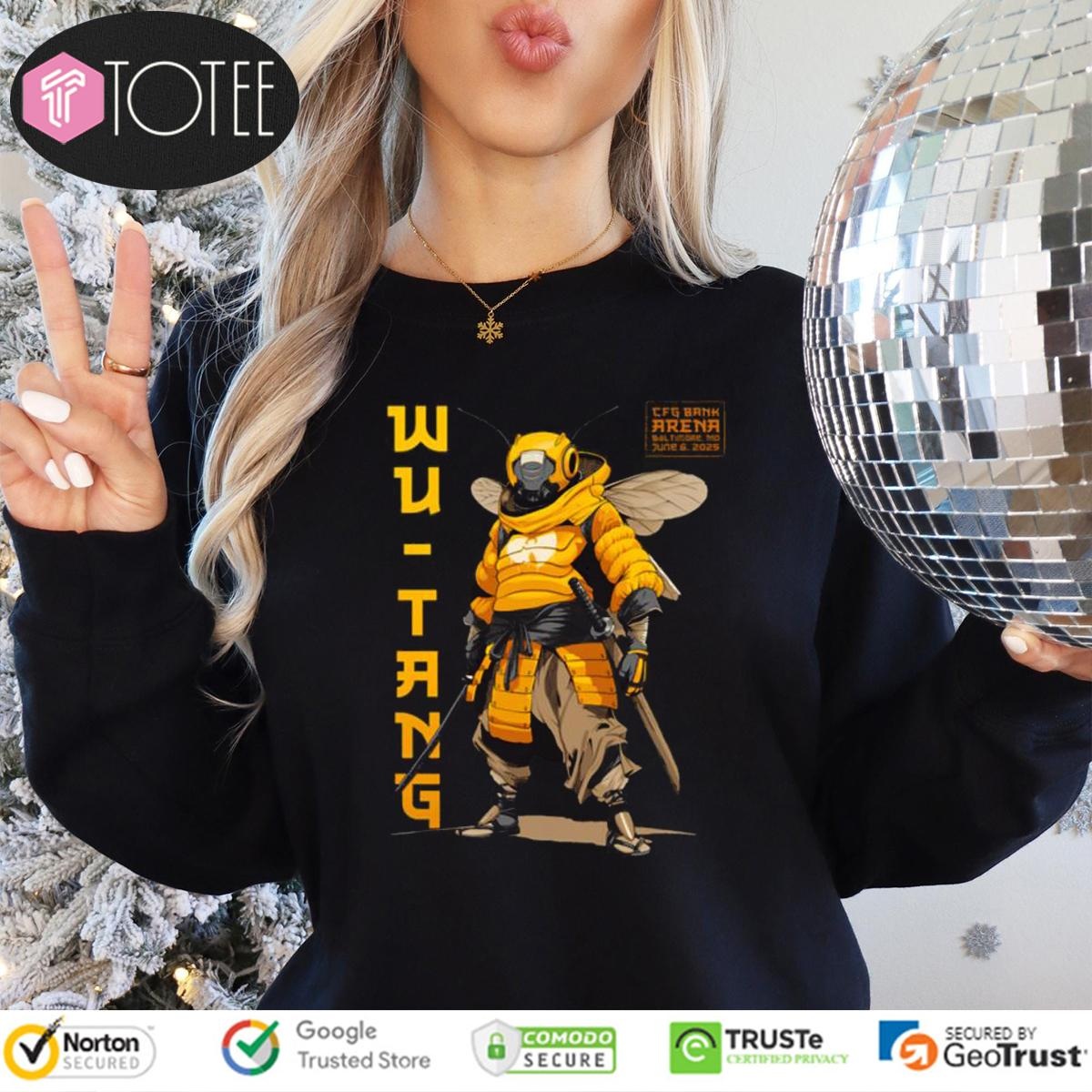 Bee Samurai Wu Tang Clan Baltimore June 6Th 2025 Long Sleeve