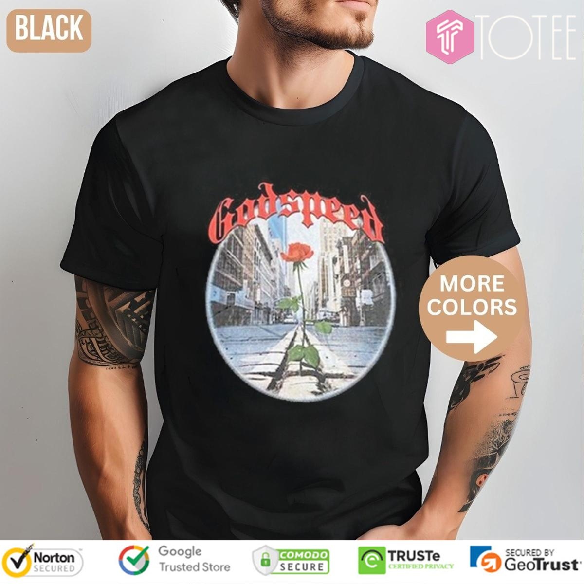 Godspeed Black Rose T-shirt