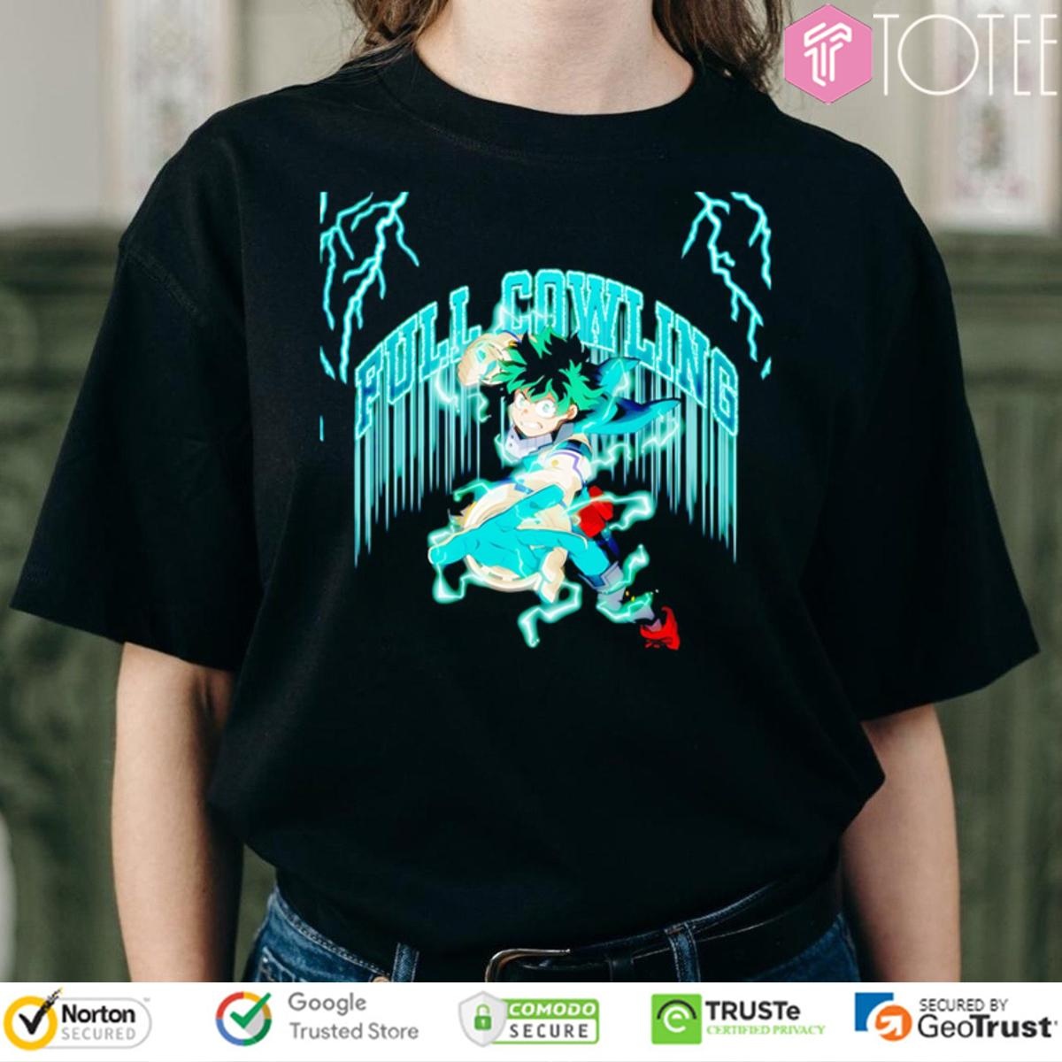 Midoriya Izuku Full Cowling My Hero Academia T-shirt